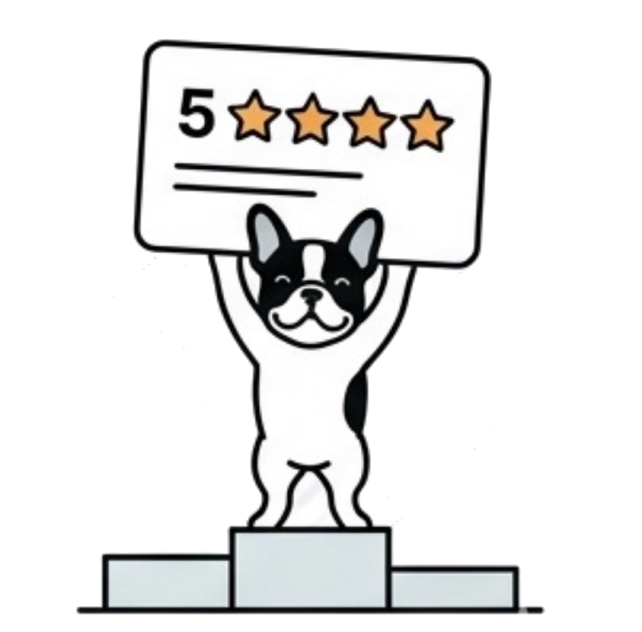 安心感のあるレビューイメージ